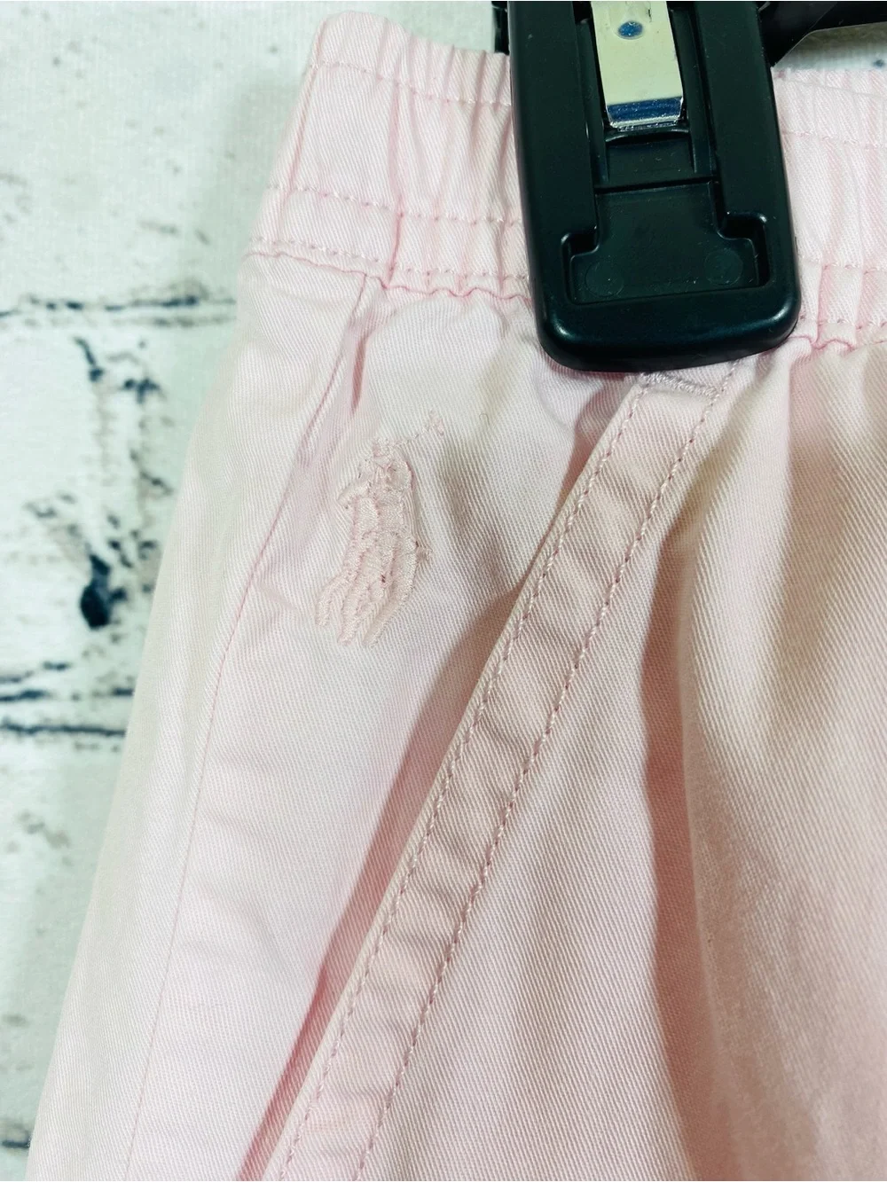 Polo Ralph Lauren Pink Jogger‎ Pants Girl's Size 16 Elastic Waist Cotton